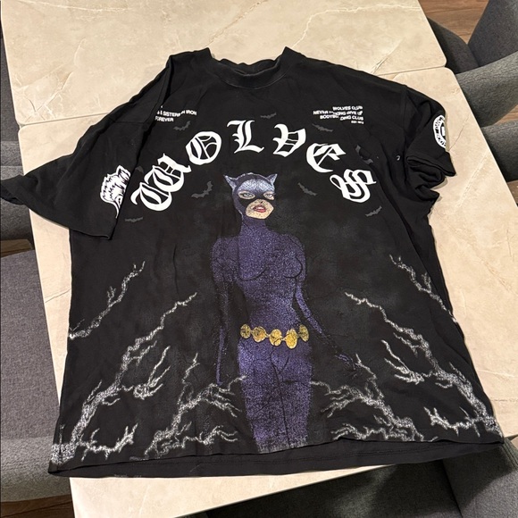 Darc Sport Tops - Darc Sport Black Wolves Graphic Tee